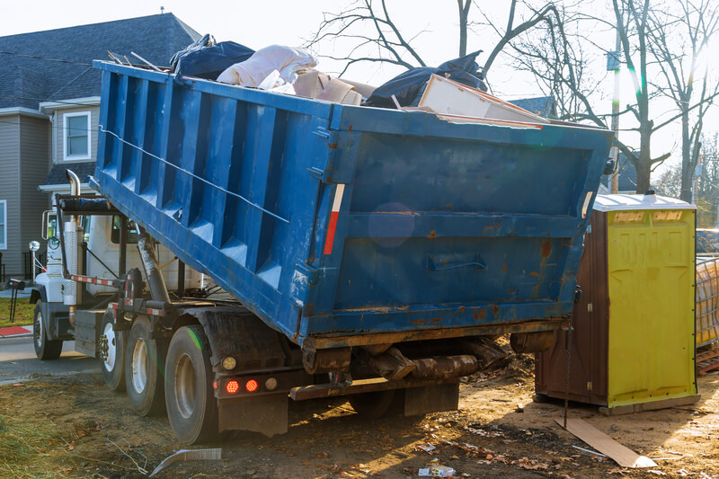 bouwafval container